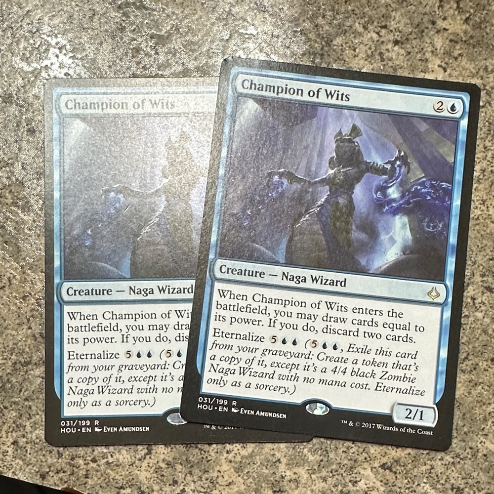 Champion of Wits Card Set